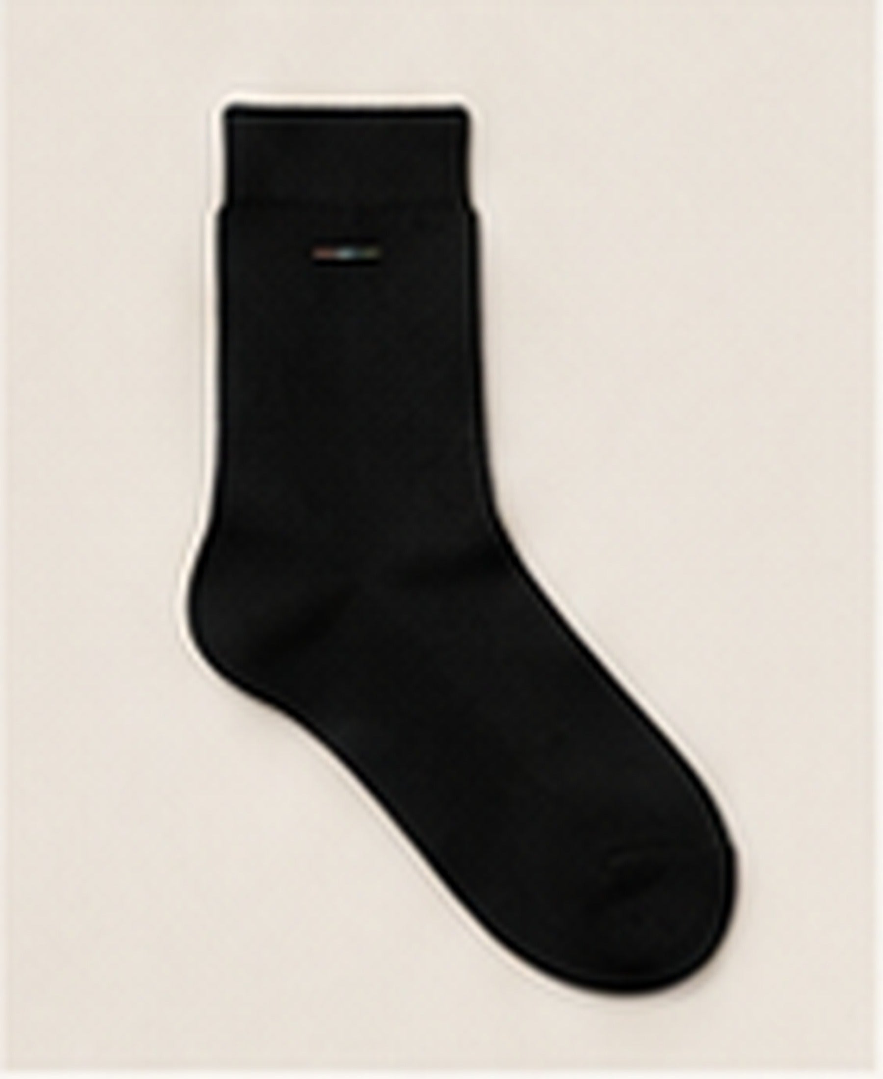 Black FAB2 essential crew sock