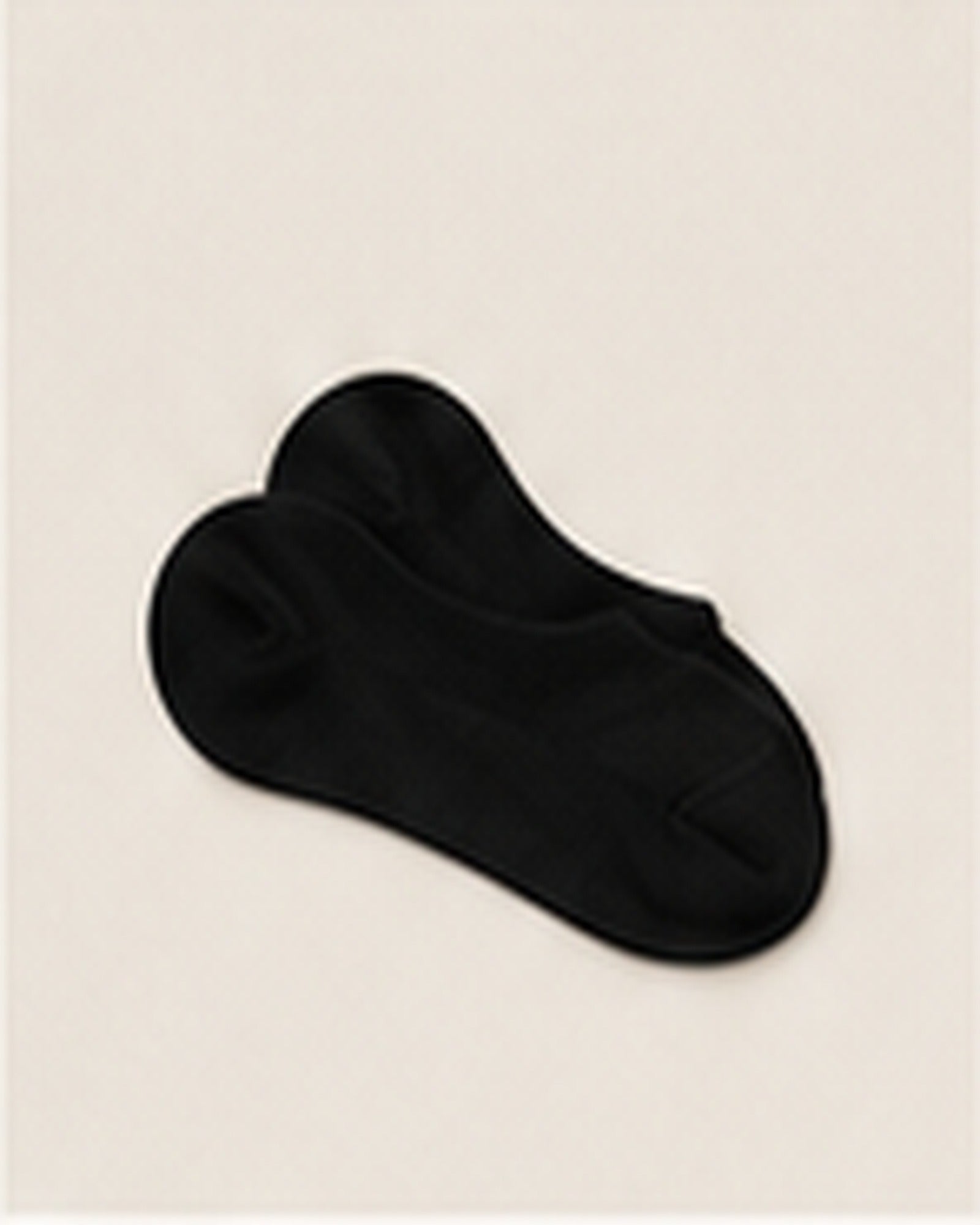 Black FAB2 no-show sock